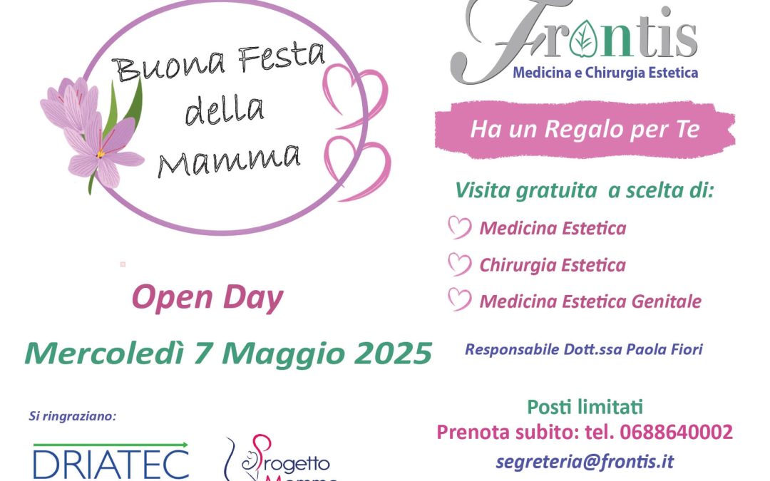 Open Day Festa Della Mamma 2025
